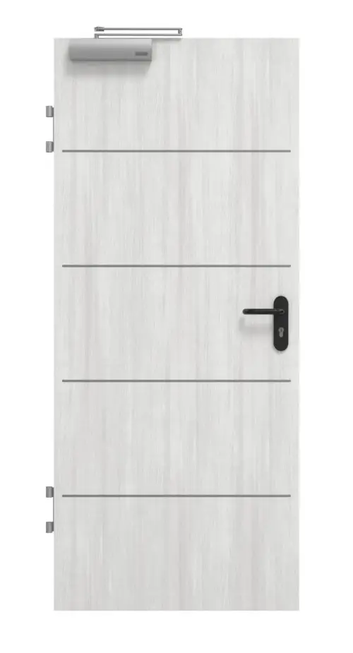 Drzwi przeciwpożarowe GARANT T30 Corona 830 Authentic Grigio CePaL