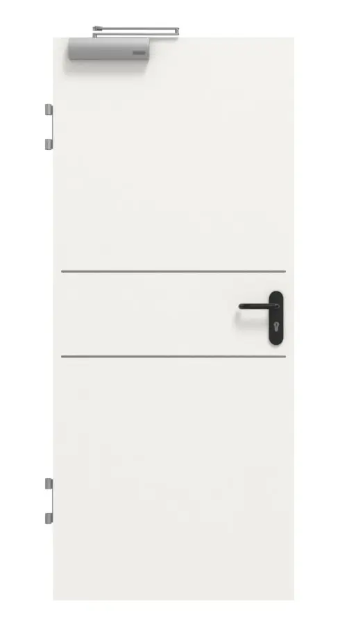 Drzwi przeciwpożarowe GARANT T30 Corona 832 biały lakier 9016 CePaL