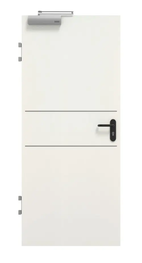 Drzwi przeciwpożarowe GARANT T30 Corona 832 biel Struktura Premium CePaL