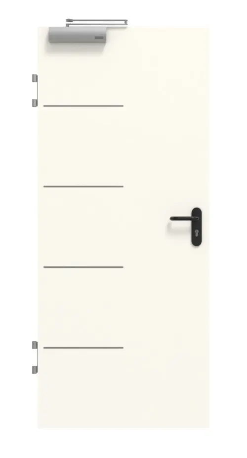 Drzwi przeciwpożarowe GARANT T30 Corona 834 Pearl White CePaL