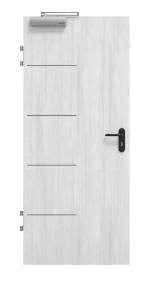 Drzwi przeciwpożarowe GARANT T30 Corona 834 Authentic Grigio CePaL