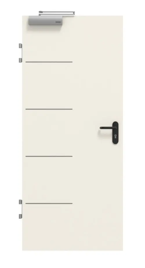 Drzwi przeciwpożarowe GARANT T30 Corona 834 biały lakier 9010 CePaL