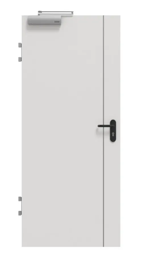 Drzwi przeciwpożarowe GARANT T30 Corona 850 Silver Grey CePaL