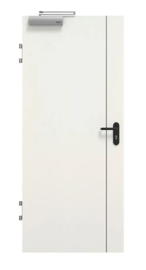 Drzwi przeciwpożarowe GARANT T30 Corona 850 biel Struktura Premium CePaL