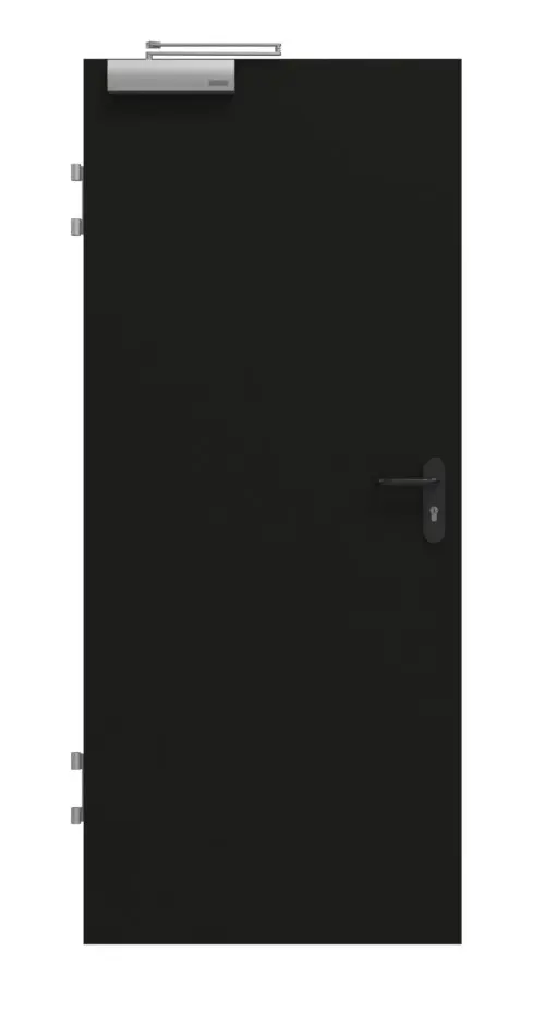 GARANT Drzwi przeciwpożarowe T30 Black 0901-60 Resopal