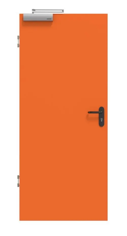 JELD-WEN Drzwi przeciwpożarowe T-90 0335-60 Pomarańczowe Resopal