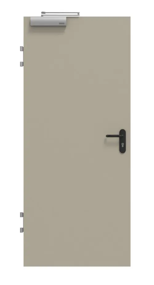 GARANT drzwi przeciwpożarowe T30 matowy szary jedwabisty 7044 G-TEC