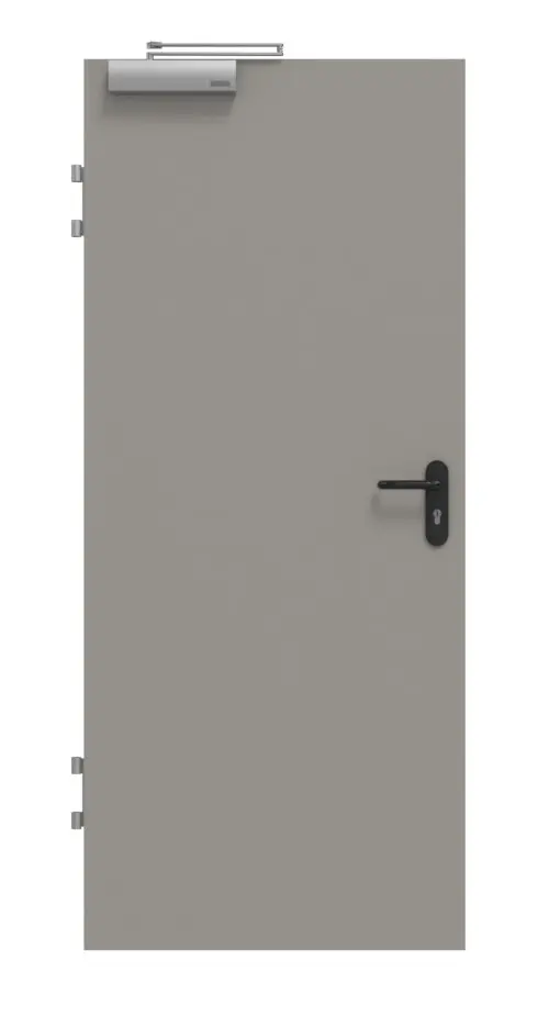 GARANT drzwi przeciwpożarowe T30 U12115SD szary platynowy GHK08