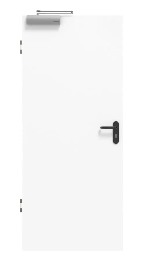 SCHÖRGHUBER obiektowe drzwi przeciwpożarowe T90 biały lakier dekor (podobny do RAL 9016) Durat