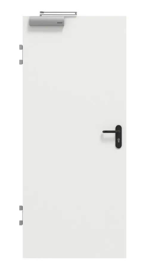 Drzwi przeciwpożarowe GARANT T30 matowy biały lakier 9016 G-TEC