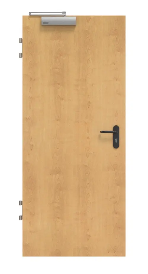 Drzwi przeciwpożarowe WESTAG T-90 klon rustykalny AH 74 PortaLit CPL