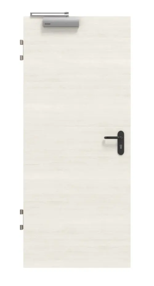 Drzwi przeciwpożarowe WESTAG T-90 sosna biała krzyż PiC 230 PortaLit CPL