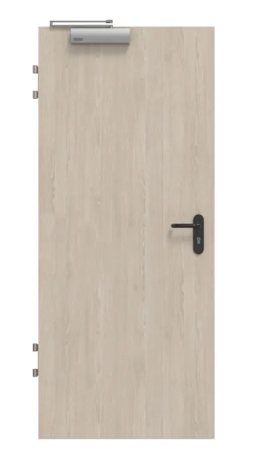 Drzwi przeciwpożarowe WESTAG T-90 dąb platynowy Ei 424 PortaLit CPL