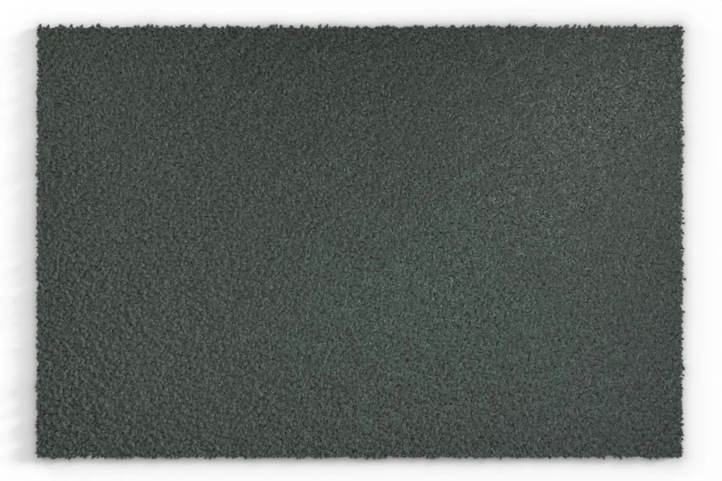 Widok z góry na matę kokosową taupe (kolor ciemnoszaro-brązowy) 120 cm - Entrada