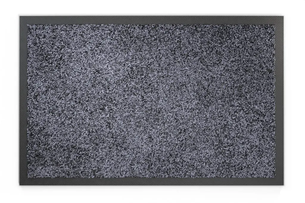 Widok z góry na wycieraczkę miękką KLASSIK włókno nylonowe 681 antracyt melanż - Entrada