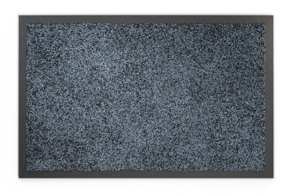 Widok z góry wycieraczki miękkiej KLASSIK włókno nylonowe 647 szary melanż - Entrada