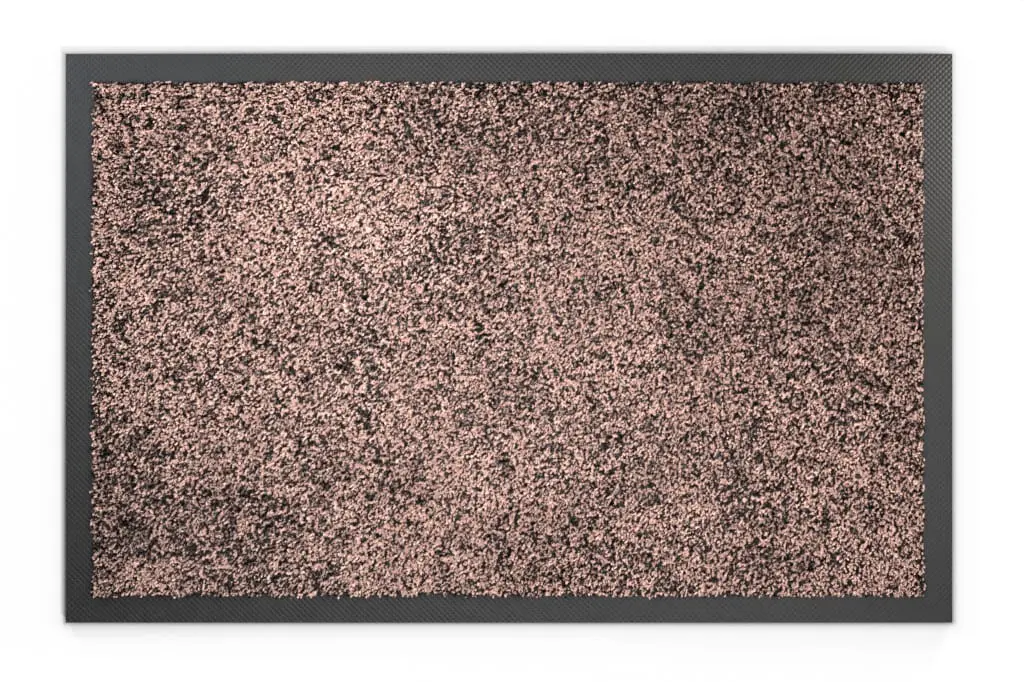 Widok z góry na wycieraczkę miękką KLASSIK włókno nylonowe 676 jasnobrązowy melanż - Entrada