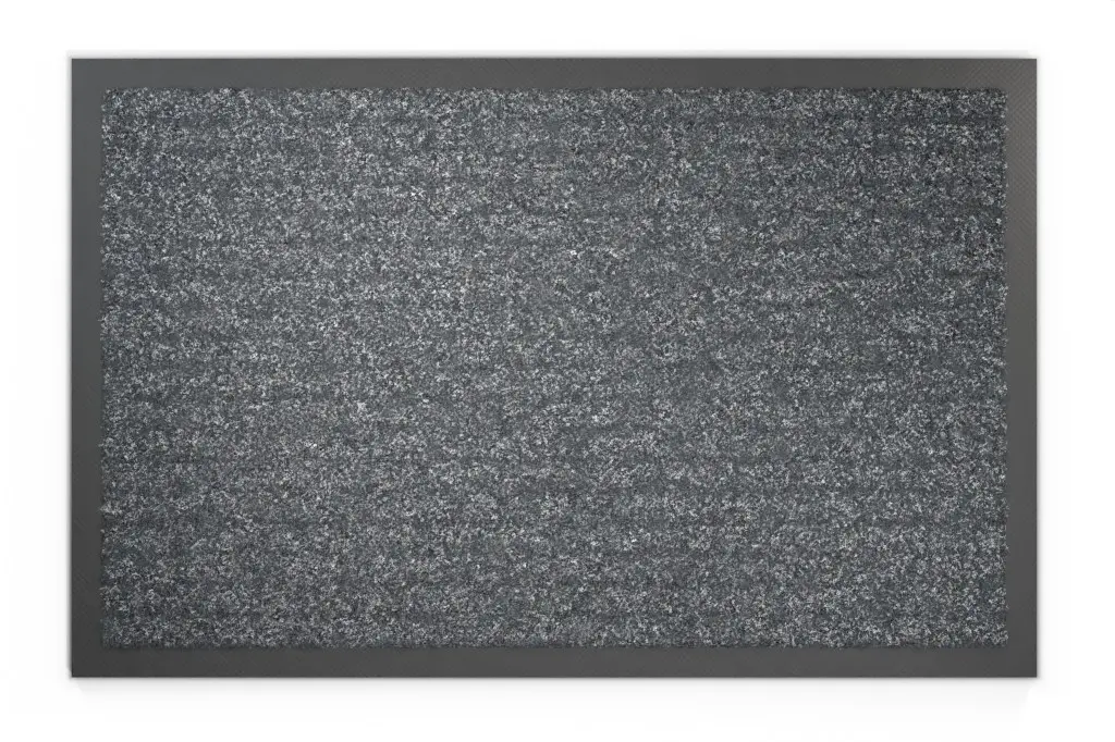Widok z góry wycieraczki miękkiej Work 740 szary - Entrada