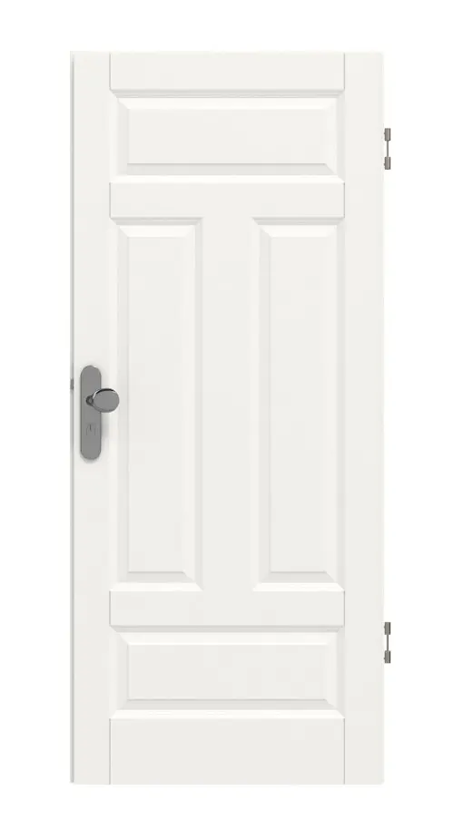 HÖRMANN Drzwi wejściowe do mieszkania Carolina 5, biały lakier, ClassicLine