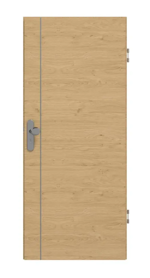 GARANT Drzwi wejściowe do mieszkania Corona 750 Quer Authentic dąb szypułkowy CePaL
