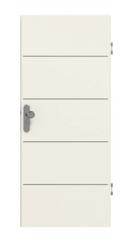 GARANT Drzwi wejściowe do mieszkania Corona 830 biały lakier 9010 CePaL