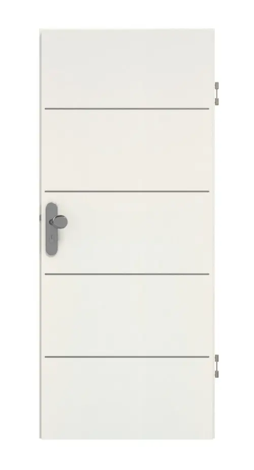 GARANT drzwi wejściowe do mieszkania Corona 830 biel ze strukturą Premium CePaL