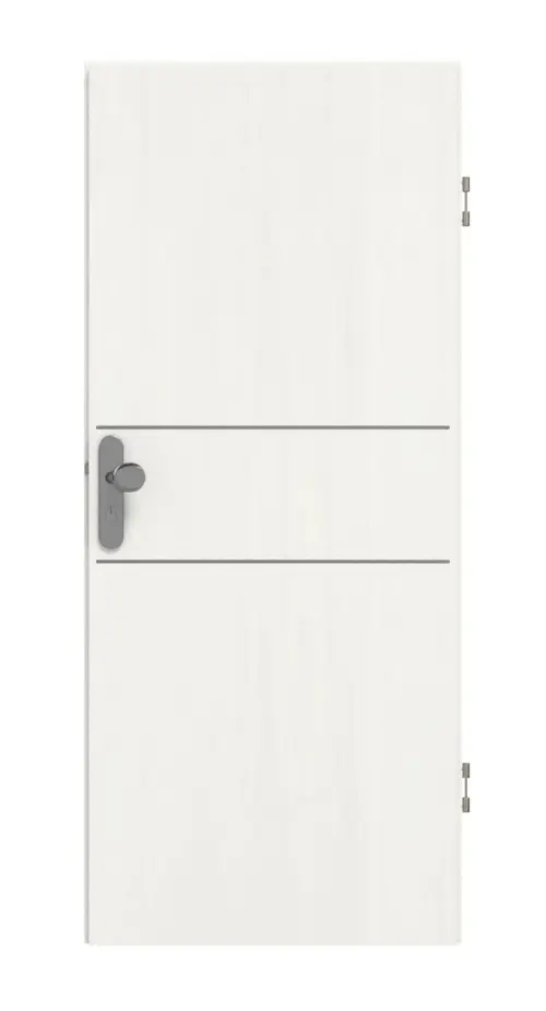 Widok frontowy drzwi wejściowych do mieszkania GARANT Corona 832 Authentic Bianco CePaL