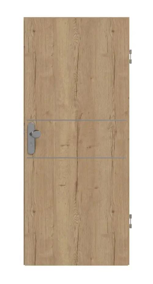 GARANT Drzwi wejściowe do mieszkania Corona 832 Authentic dąb szczelinowy CePaL