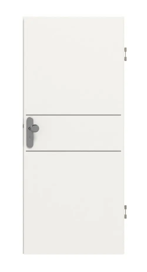 GARANT Drzwi wejściowe do mieszkania Corona 832 biały lakier 9016 CePaL