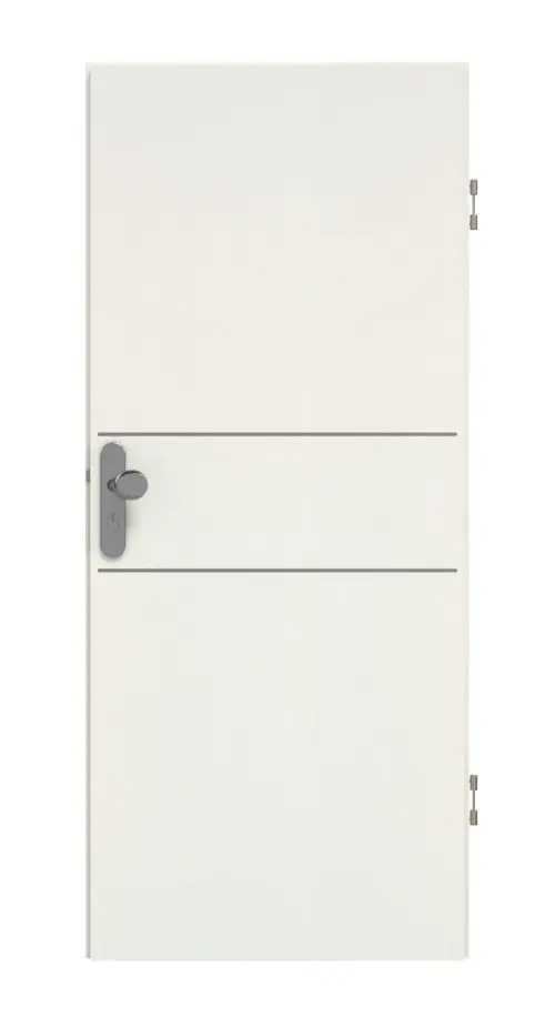 GARANT drzwi wejściowe do mieszkania Corona 832 biel ze strukturą Premium CePaL