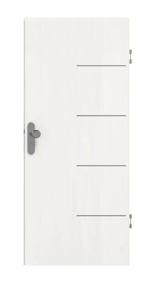 GARANT Drzwi wejściowe do mieszkania Corona 834 Authentic Bianco CePaL