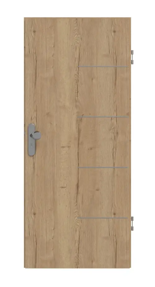 GARANT Drzwi wejściowe do mieszkania Corona 834 Authentic dąb szczelinowy CePaL
