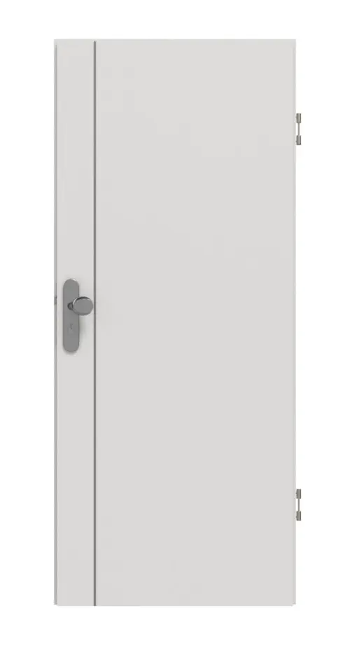 GARANT Drzwi wejściowe do mieszkania Corona 850 Silver Grey CePaL