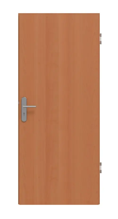 Widok frontowy buk Living fornirowane drewnem naturalnym drzwi wejściowe do mieszkania - Jeld-Wen