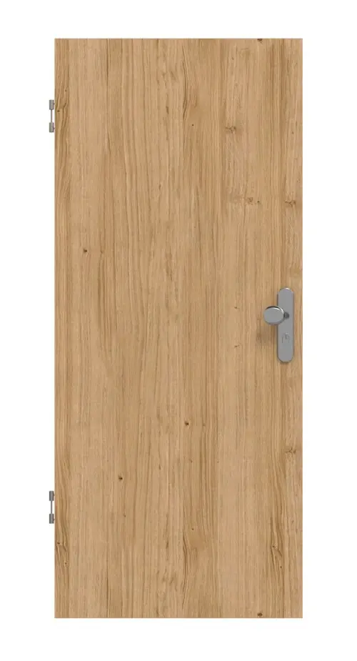 SCHÖRGHUBER drzwi wejściowe do mieszkania obiektu, dąb europejski, fornir lakierowany przezroczysty