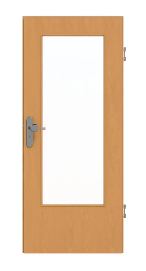 Drzwi wejściowe GARANT buk ekskluzywny GCK08 z przeszkleniem LA-DIN