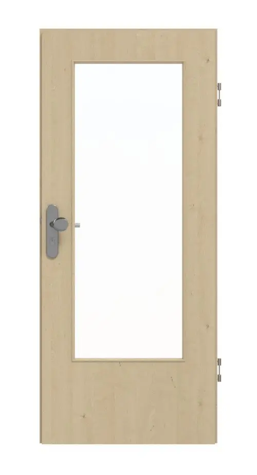 GARANT drzwi wejściowe do mieszkania Natura Ahorn CePaL z przeszkleniem LA-DIN