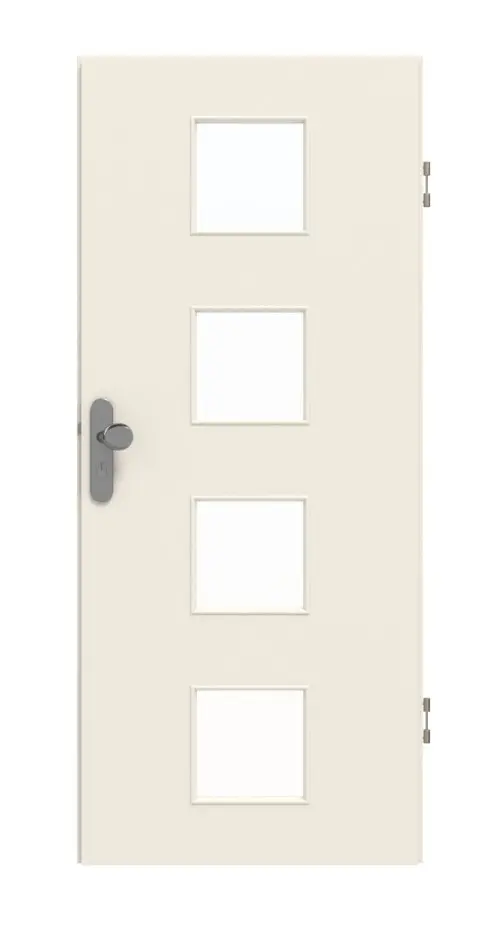 GARANT drzwi wejściowe do mieszkania 0140-60 Dawn Resopal z przeszkleniem LA-10