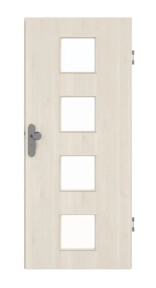 GARANT drzwi wejściowe do mieszkania Authentic Perl GCK08 z przeszkleniem LA-10