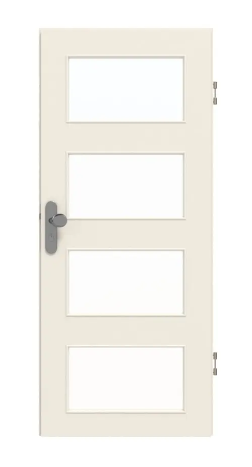 GARANT drzwi wejściowe do mieszkania 0140-60 Dawn Resopal z przeszkleniem LA-11