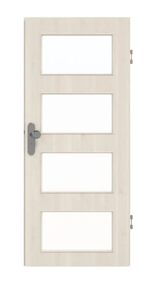 GARANT drzwi wejściowe do mieszkania Authentic Perl CePaL z przeszkleniem LA-11