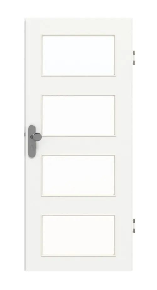 GARANT drzwi wejściowe do mieszkania U11209SD szarotka GHK08 z przeszkleniem LA-11