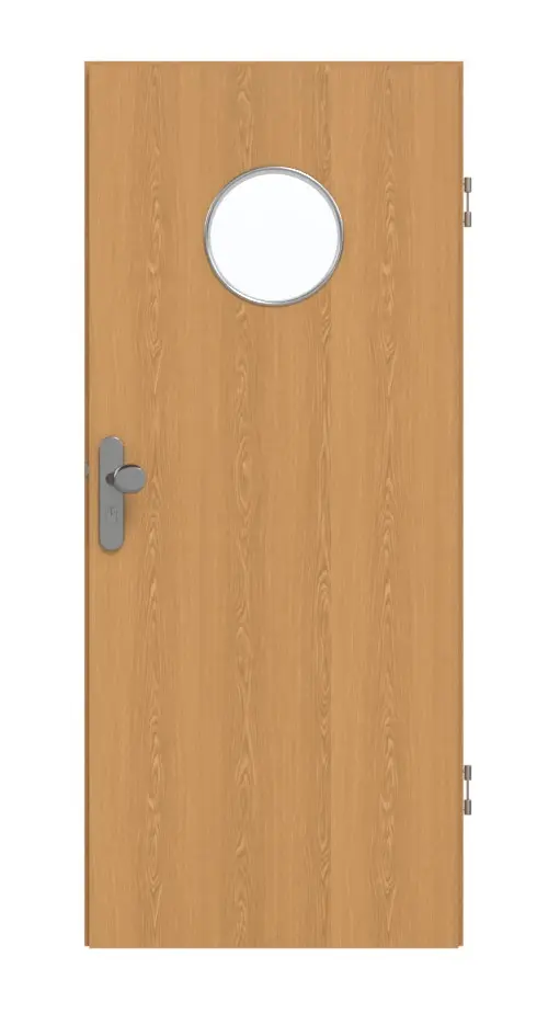 GARANT drzwi wejściowe do mieszkania dąb Premium GCK08 z przeszkleniem LA-12