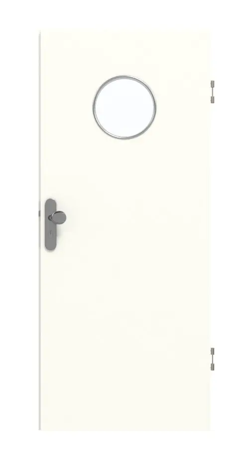 GARANT drzwi wejściowe do mieszkania W1000ST9 Premium biały GHK08 z przeszkleniem LA-12