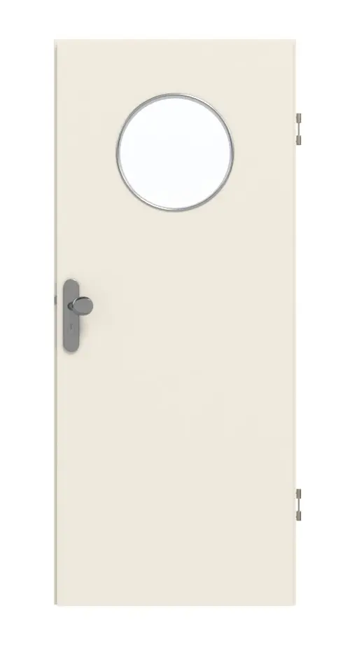GARANT drzwi wejściowe do mieszkania 0140-60 Dawn Resopal z przeszkleniem LA-13