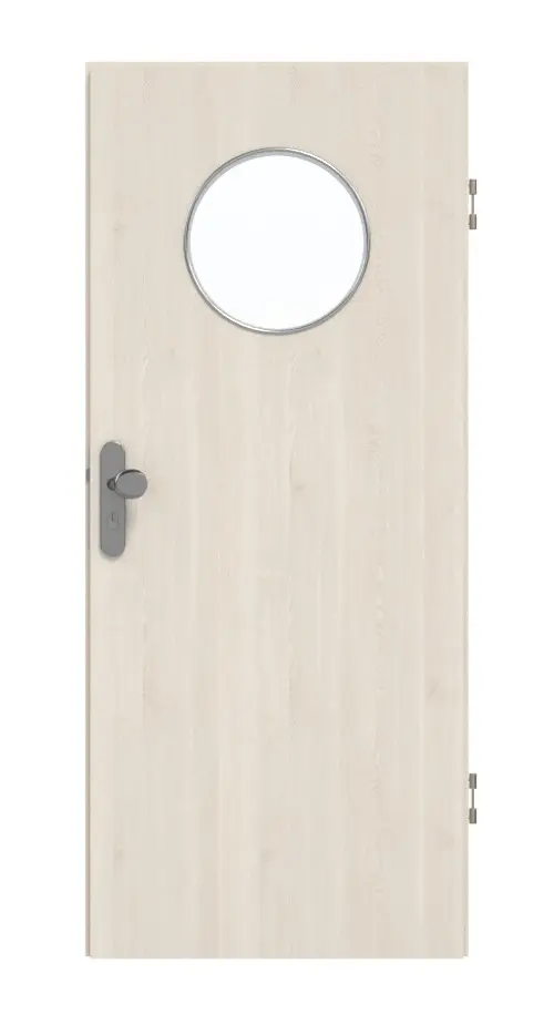 GARANT drzwi wejściowe do mieszkania Authentic perła GCK08 z przeszkleniem LA-13