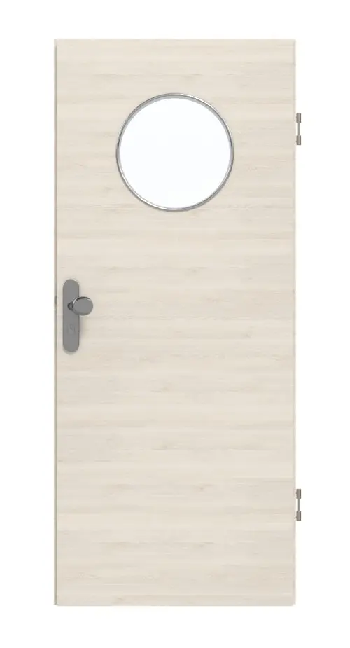 GARANT Drzwi wejściowe do mieszkania Quer Authentic Perl GCK08 z przeszkleniem LA-13