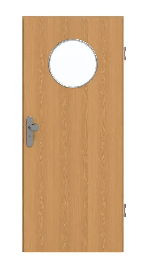 GARANT drzwi wejściowe do mieszkania dąb Premium GCK08 z przeszkleniem LA-13