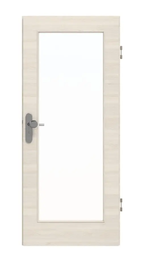 GARANT Drzwi wejściowe do mieszkania Quer Authentic Perl GCK08 z przeszkleniem LA-2