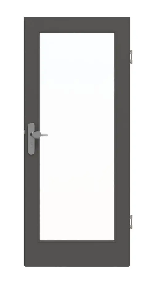 Drzwi wejściowe GARANT 10622-60 Ebony CePaL z przeszkleniem LA-3